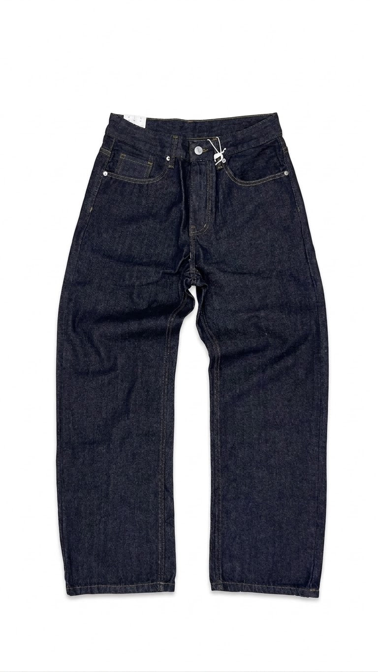 DENIM BAGGY BLU