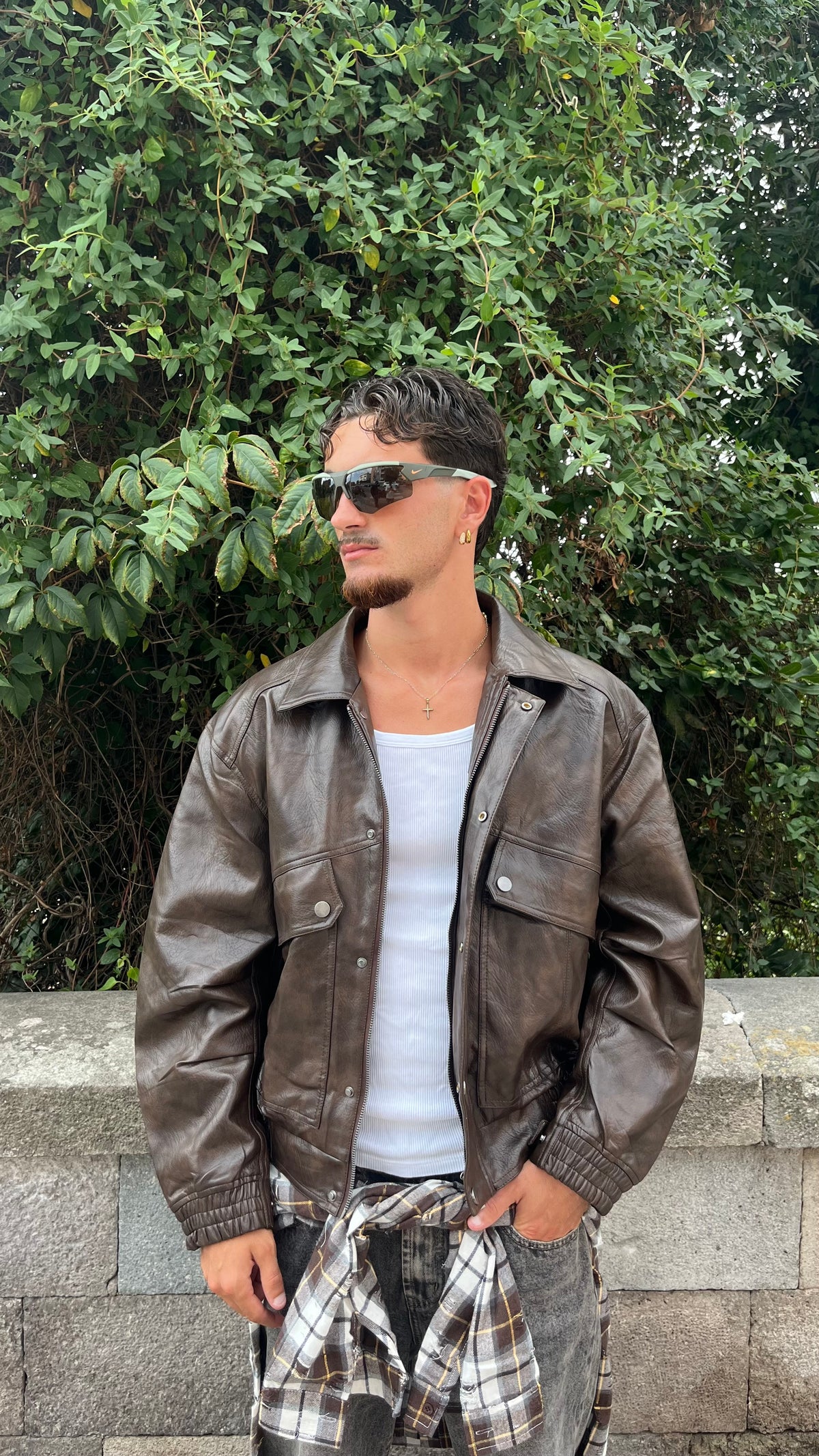 JACKET IN ECOPELLE