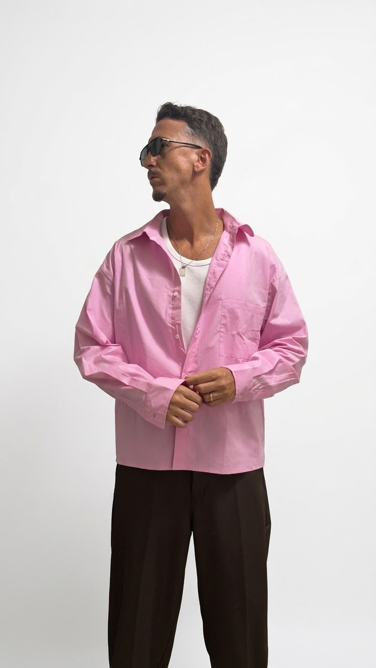 CAMICIA OVER CROP