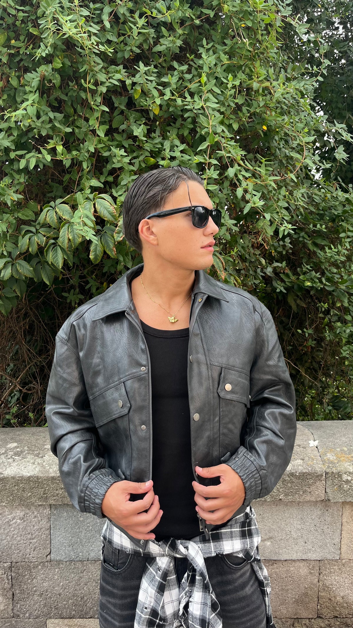 JACKET IN ECOPELLE