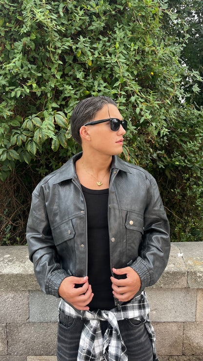 JACKET IN ECOPELLE