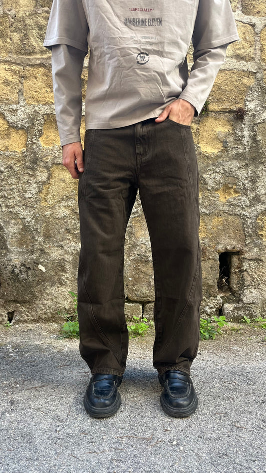 JEANS BAGGY CUCITURE