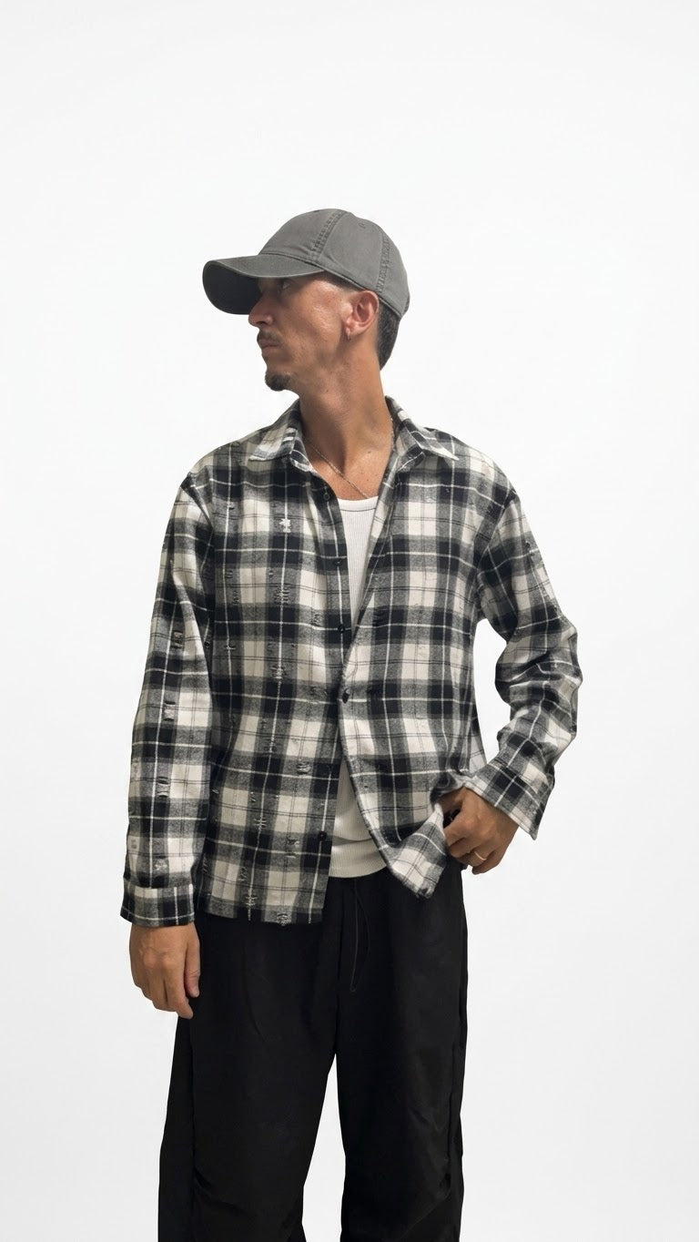 CAMICIA A QUADRI