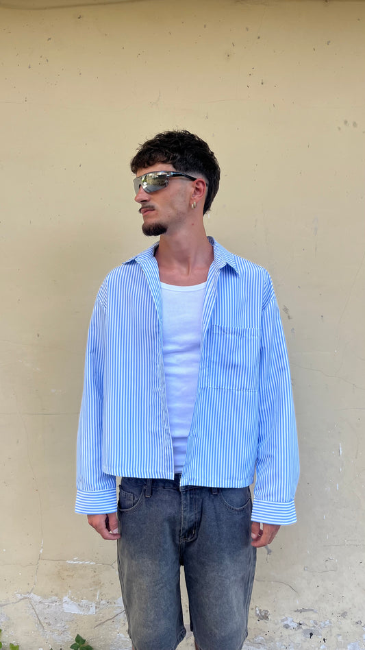 CAMICIA CROP RINGLÈ