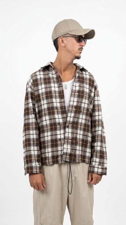 CAMICIA A QUADRI